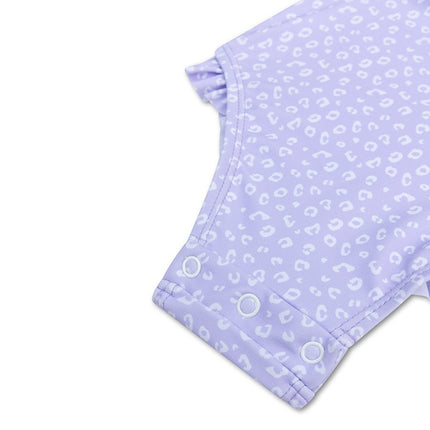 Swim Essentials Badpak Kind Lila Leopard Lange Mouwen - Swim Essentials - Babywinkel - 7432234117156