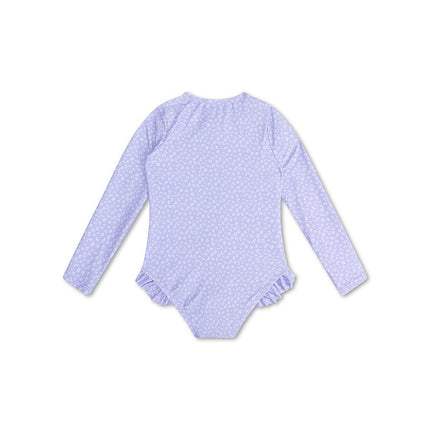 Swim Essentials Badpak Kind Lila Leopard Lange Mouwen - Swim Essentials - Babywinkel - 7432234117156