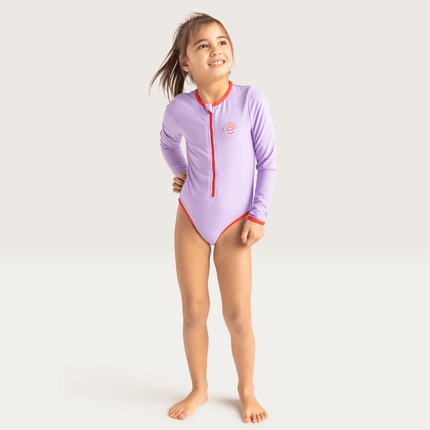 Swim Essentials Badpak Kind Purple Lange Mouwen - Swim Essentials - Babywinkel - 7432234216200