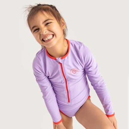 Swim Essentials Badpak Kind Purple Lange Mouwen - Swim Essentials - Babywinkel - 7432234216200