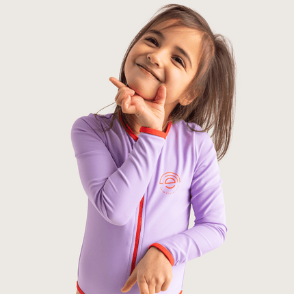 Swim Essentials Badpak Kind Purple Lange Mouwen - Swim Essentials - Babywinkel - 7432234216200