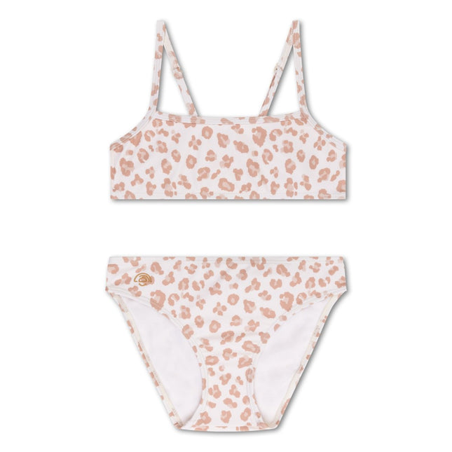 Swim Essentials Bikini Kind Beige Leopard - Babywinkel - 8721197412873