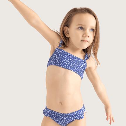 Swim Essentials Bikini Kind Blue Leopard - Swim Essentials - Babywinkel - 7432234131138