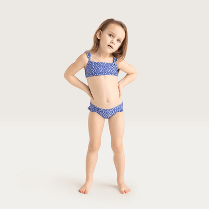 Swim Essentials Bikini Kind Blue Leopard - Swim Essentials - Babywinkel - 7432234131138