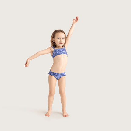 Swim Essentials Bikini Kind Blue Leopard - Swim Essentials - Babywinkel - 7432234131138