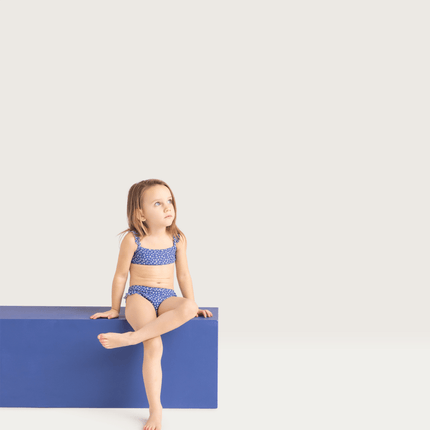 Swim Essentials Bikini Kind Blue Leopard - Swim Essentials - Babywinkel - 7432234131138