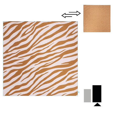 Swim Essentials Strandlaken Zebra 180X180Cm - Swim Essentials - Babywinkel - 7432234063057