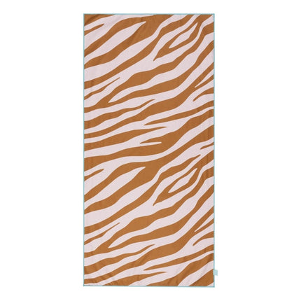 Swim Essentials Strandlaken Zebra Oranje 180X90Cm - Swim Essentials - Babywinkel - 7432234062081