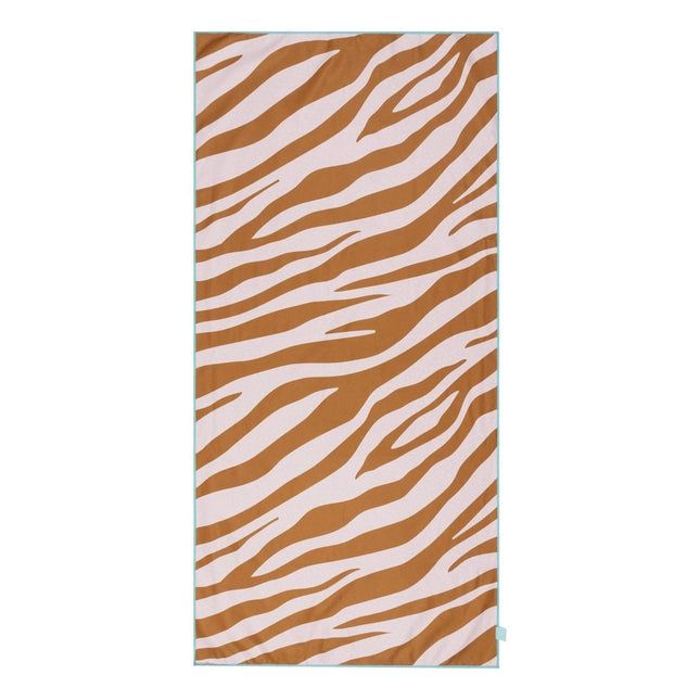 Swim Essentials Strandlaken Zebra Oranje 180X90Cm - Swim Essentials - Babywinkel - 7432234062081