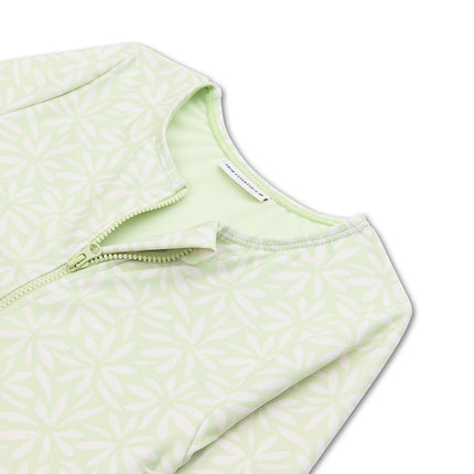 Swim Essentials Uv Zwempak Matcha Green Rashguard Ruffle - Babywinkel - 8721197412002