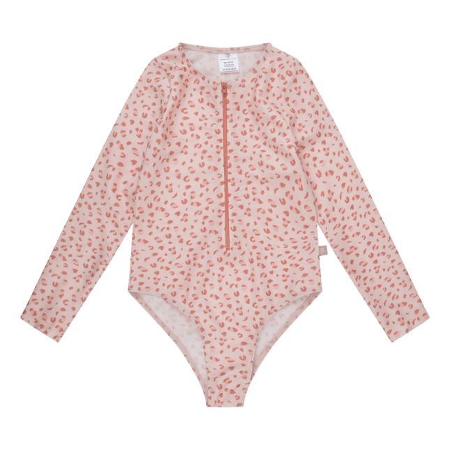 Swim Essentials Uv Zwempak Panterprint Old Pink - Babywinkel - 7432233927923