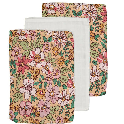 Swim Essentials Washandje Bloemen 20x15cm 3st - Swim Essentials - Babywinkel - 7432234091081