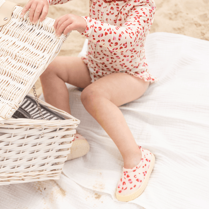 Swim Essentials Waterschoentjes Panterprint Old Pink - Swim Essentials - Babywinkel - 7432233970929