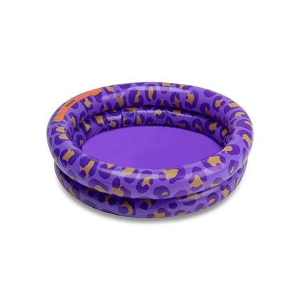 Swim Essentials Zwembad Baby Luipaardprint Paars 2 Rings 60Cm koop je bij Babywinkel