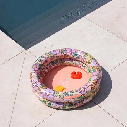 Swim Essentials Zwembad Baby Pink Blossom Print 2 Rings 60Cm koop je bij Babywinkel