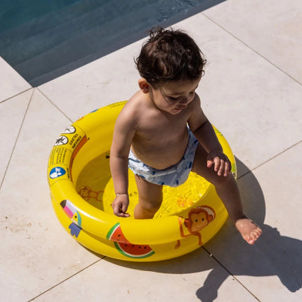Swim Essentials Zwembad Baby Safari Geel 63Cm koop je bij Babywinkel
