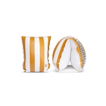Swim Essentials Zwembandjes Yellow Striped 2 - 6 Years koop je bij Babywinkel