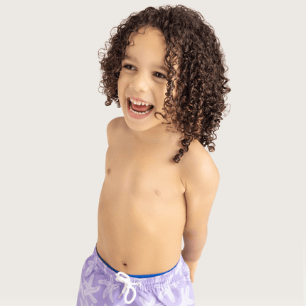 Swim Essentials Zwembroek Kind Lila Sea Stars Shorts - Swim Essentials - Babywinkel - 7432234138175