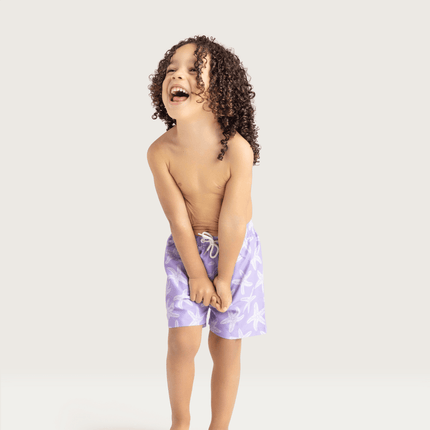 Swim Essentials Zwembroek Kind Lila Sea Stars Shorts - Swim Essentials - Babywinkel - 7432234138175