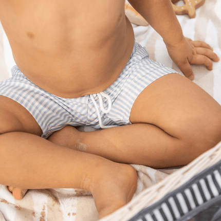 Swim Essentials Zwembroek Kind Strepen Lichtblauw - Swim Essentials - Babywinkel - 7432233965987