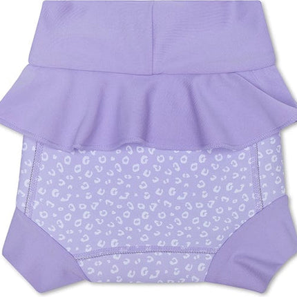 Swim Essentials Zwemluier Wasbaar Lila Leopard - Babywinkel - 7432234242209