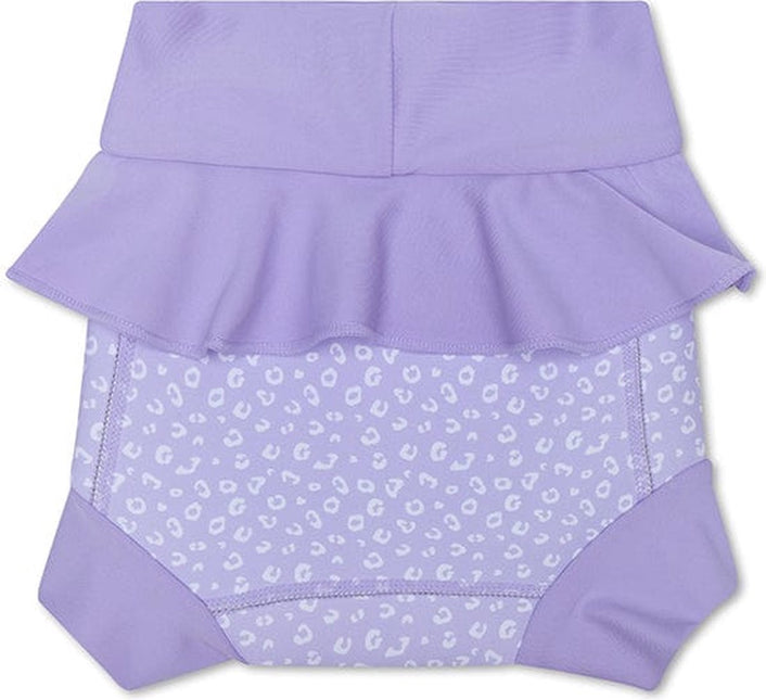 Swim Essentials Zwemluier Wasbaar Lila Leopard koop je bij Babywinkel
