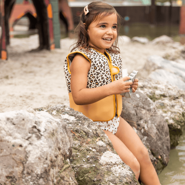 Swim Essentials Zwemvest Kind Luipaard Print 3 - 6 Jaar - Swim Essentials - Babywinkel - 7432233949987