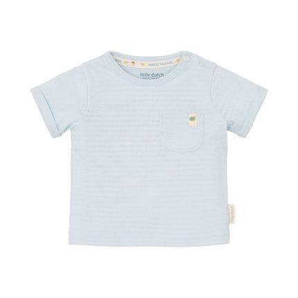 T-shirt korte mouw blauw Baby Blue koop je bij Babywinkel