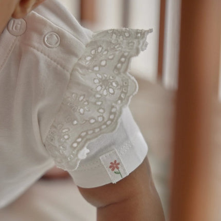 T-shirt korte mouw wit koop je bij Babywinkel