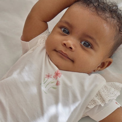 T-shirt korte mouw wit koop je bij Babywinkel