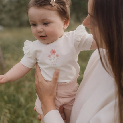 T-shirt korte mouw wit koop je bij Babywinkel