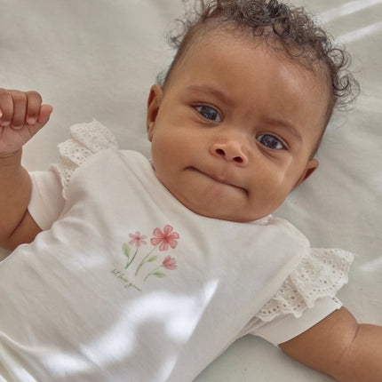 T-shirt korte mouw wit koop je bij Babywinkel