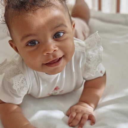 T-shirt korte mouw wit koop je bij Babywinkel