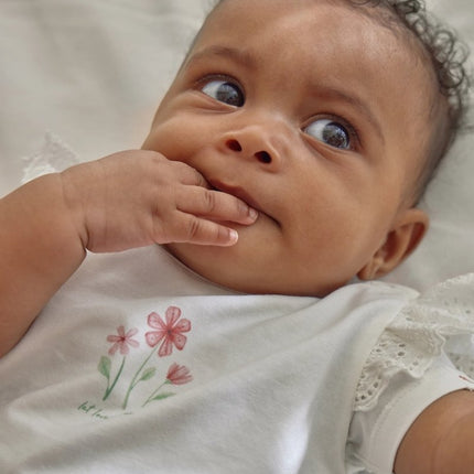 T-shirt korte mouw wit koop je bij Babywinkel