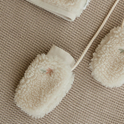 Little Dutch Babyhandschoenen Teddy Sand Flowers