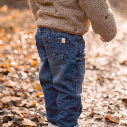 Teddy vest Taupe - Babywinkel - 8721122580073