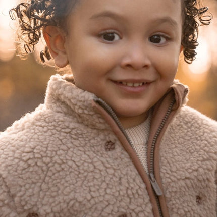 Teddy vest Taupe - Babywinkel - 8721122580073