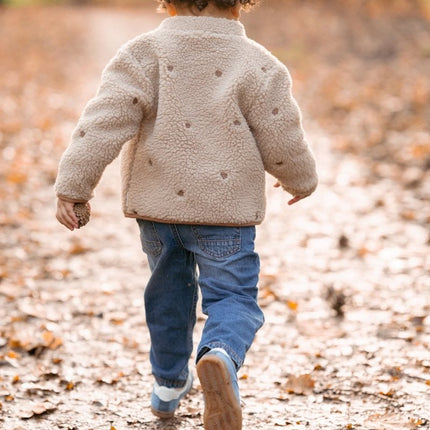 Teddy vest Taupe - Babywinkel - 8721122580073