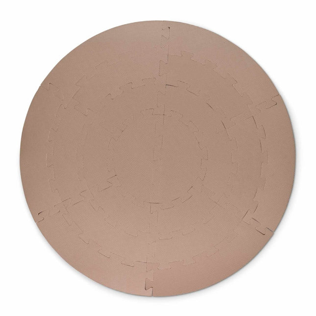 That's Mine Speelmat Foam Circle Light Brown koop je bij Babywinkel