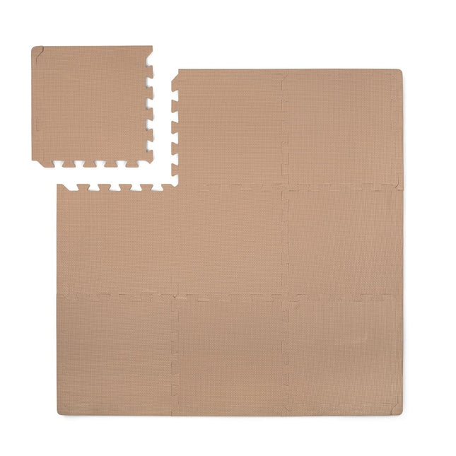 That's Mine Speelmat Foam Square Light Brown koop je bij Babywinkel
