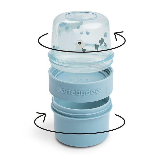 To go 2 - way snack container S Tiny farm - Babywinkel - 5712643055525