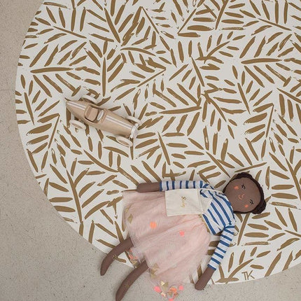 Toddlekind Vloerkleed Leaves Sand koop je bij Babywinkel