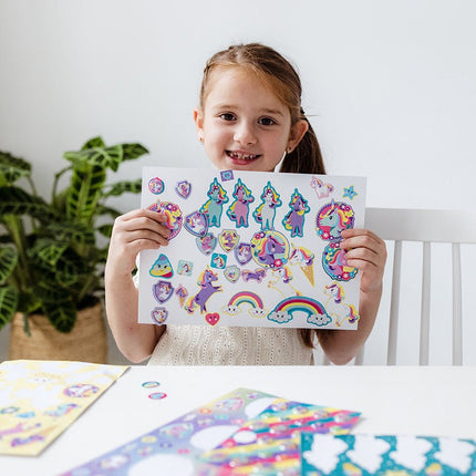 Unicorn Stickerset Groot - Babywinkel - 8714274071766