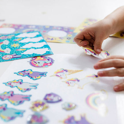 Unicorn Stickerset Groot - Babywinkel - 8714274071766