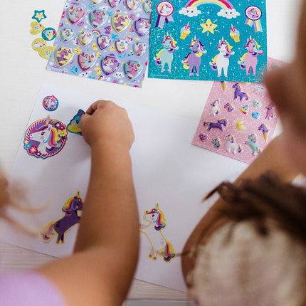 Unicorn Stickerset Groot - Babywinkel - 8714274071766