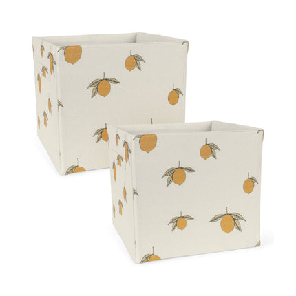 <tc>Konges Sløjd</tc> Koszyk do przechowywania Lemon, 2 szt.