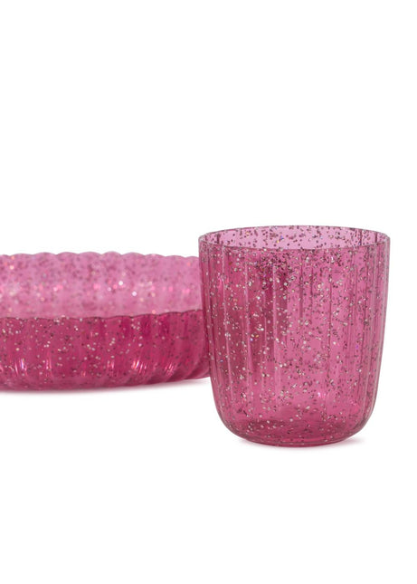 <tc>Konges Slojd</tc> Zestaw naczyń Glitter Sprakling Sangria 3 szt
