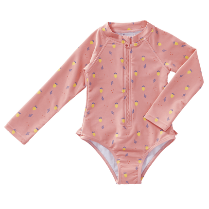 UV Suit longsleeve girls Summer fruit - Babywinkel - 8720874458753
