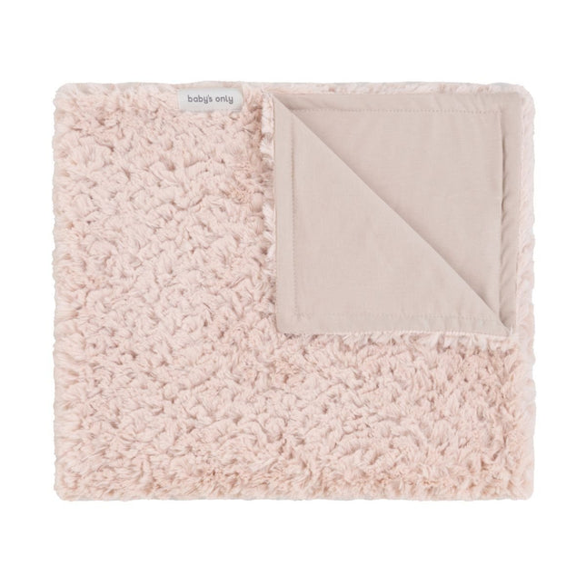 Wiegdeken Snow oud roze - Babywinkel - 8721052103601
