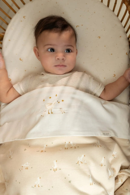 Little Dutch Wieglaken Geborduurd Little Goose koop je bij Babywinkel